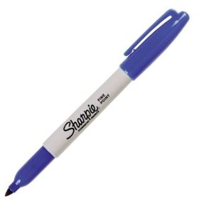 Sharpie S0810950 Mavi Yuvarlak Uçlu Permanent Markör Kalem