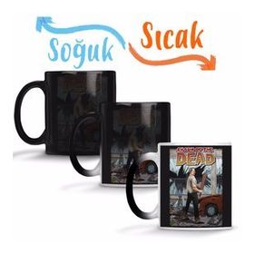 Shaun of the Dead the Walking Shaun Sihirli Porselen Kupa