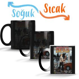 Shaun of the Dead the Walking Shaun Sihirli Porselen Kupa