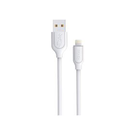 Shaza 2.4A 1 mt Beyaz USB Lightning Hızlı Şarj ve Data Kablosu