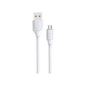 Shaza 2.4A 1 mt Beyaz USB Micro Hızlı Şarj ve Data Kablosu