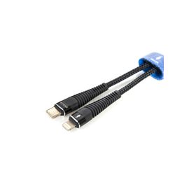 Shaza Apple iPhone Lightning To TYPE-C PD 5A 100W 3 m Örgülü Hızlı Şarj ve Data Kablosu