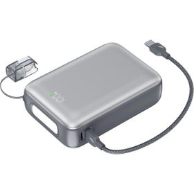 Shaza Nexa Serisi 20.000 Mah Gri Kendinden Kablolu Powerbank