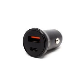 Shaza PD 20W TYPE-C + USB 18W Çıkışlı Hızlı Araç Şarj Cihazı Çakmak Şarj