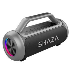 Shaza SS4503-GR Çift Mikrofon Dahili DSP RGB Ledli Bluetooth Hoparlör