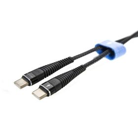Shaza TYPE-C TO TYPE-C PD 5A 100W Örgülü Hızlı Şarj ve Data Kablosu