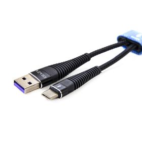 Shaza USB TYPE-C PD 5A 100W 2 m Örgülü Hızlı Şarj ve Data Kablosu