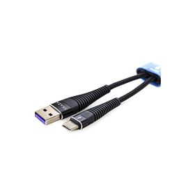 Shaza USB TYPE-C PD 5A 100W Örgülü Hızlı Şarj ve Data Kablosu