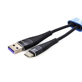 Shaza USB TYPE-C PD 5A 100W Örgülü Hızlı Şarj ve Data Kablosu