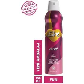 She 150 ml Fun Kadın Deodorant