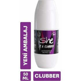 She Clubber 50 ml Kadın Roll-On