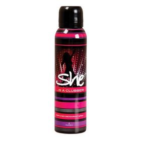 She Clubber 6x150 ml Kadın Sprey Deodorant