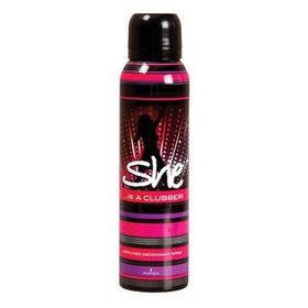 She Clubber 6x150 ml Kadın Sprey Deodorant