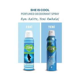 She Cool 150 ml Kadın Deodorant