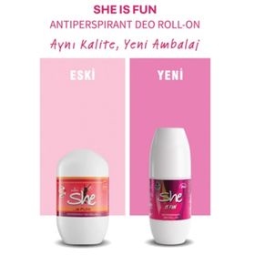 She Fun 50 ML Kadın Roll-On
