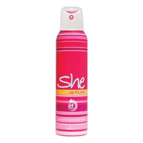 She Fun 6x150 ml Kadın Sprey Deodorant