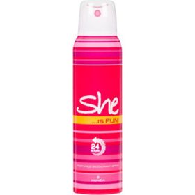 She Fun 6x150 ml Kadın Sprey Deodorant
