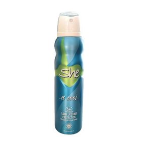 She Is Cool 3x150 ml Kadın Sprey Deodorant