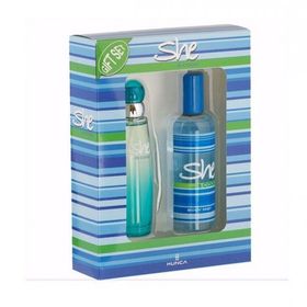 She Is Cool 50 ml Edt Kadın Parfüm 150 ml Deodorant Set