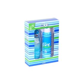 She Is Cool 50 ml Edt Kadın Parfüm 150 ml Deodorant Set
