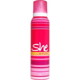 She Is Fun 4x150 ml Kadın Sprey Deodorant