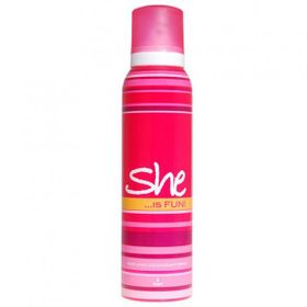 She Is Fun 4x150 ml Kadın Sprey Deodorant