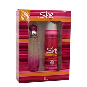 She Is Fun 50 ml EDT Kadın Parfüm+150 ml Deodorant Set