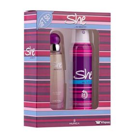She Is Sexy 50 ml Kadın Parfüm+150 ml Deodorant