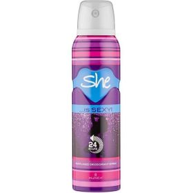 She Is Sexy 6x150 ml Kadın Sprey Deodorant