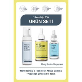 S'he Vec Gözenekli ve Siyah Noktalara Sahip Kuru Ciltlere Özel Bakım Seti