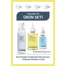 S'he Vec Gözenekli ve Siyah Noktalara Sahip Kuru Ciltlere Özel Bakım Seti