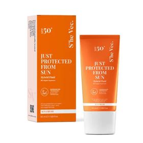 S'he Vec Just Protected From Sun 50 ml Spf 50 Aydınlatıcı ve Leke Karşıtı Güneş Kremi