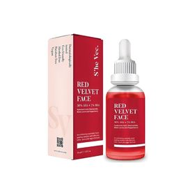 S'he Vec Red Velvet Face 30% Aha + 2% Bha 30 ml Yüz Peeling