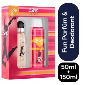 She Women Set Love Edt 50 ml + Deodorant 150 ml