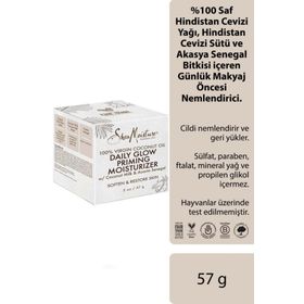 Shea Moisture %100 Saf Hindistan Cevizi Yağlı 57 gr Günlük Makyaj Öncesi Nemlendirici