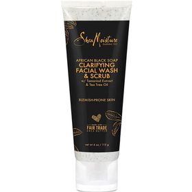 Shea Moisture Afrika Siyah Sabunu 113 gr Yüz Yıkama ve Peeling