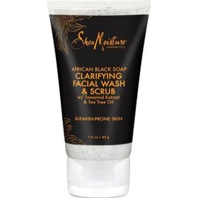 Shea Moisture Afrika Siyah Sabunu 43 gr Yüz Yıkama ve Peeling