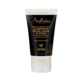 Shea Moisture Afrika Siyah Sabunu 43 gr Yüz Yıkama ve Peeling