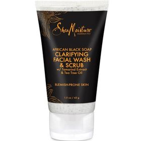 Shea Moisture Afrika Siyah Sabunu 43 gr Yüz Yıkama ve Peeling