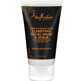 Shea Moisture Afrika Siyah Sabunu 43 gr Yüz Yıkama ve Peeling