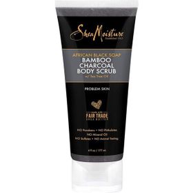 Shea Moisture Afrika Siyah Sabunu ve Bambu Kömürü 170 gr Vücut Peelingi