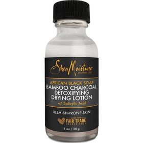Shea Moisture Afrika Siyah Sabunu ve Bambu Kömürü Detoks 28 gr Akne Kurutucu Losyon