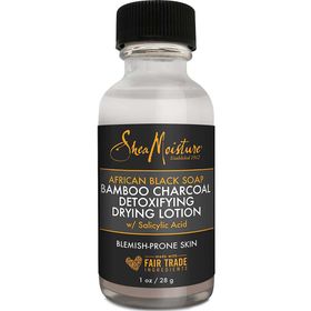 Shea Moisture Afrika Siyah Sabunu ve Bambu Kömürü Detoks 28 gr Akne Kurutucu Losyon