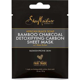 Shea Moisture Afrika Siyah Sabunu ve Bambu Kömürü Detoks 28 gr Akne Kurutucu Losyon