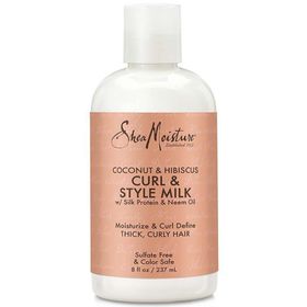 Shea Moisture Coconut Hibiscus Durulanmayan Şekillendirici 384 ml Saç Bakım Sütü