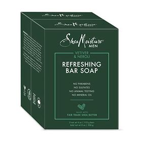 Shea Moisture Men Vetiver ve Neroli Canlandırıcı 2x113 gr Sabun