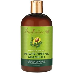 Shea Moisture Power Greens Moringa ve Avokado Yağlı 384 ml Şampuan