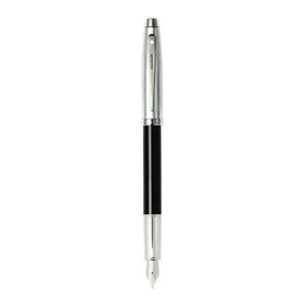 Sheaffer 100 EOL Siyah Gövde Krom Kapak Dolma Kalem