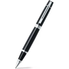 Sheaffer 93121 300 Rollerball Siyah Parlak Lake Kaplama Kapak Dolma Kalem