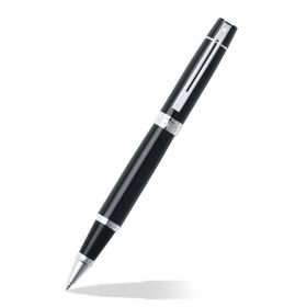 Sheaffer 93121 300 Rollerball Siyah Parlak Lake Kaplama Kapak Dolma Kalem